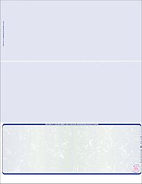 Premium Prismatic Check Stock For #10 Envelopes 2K-Blue Green Blue ...