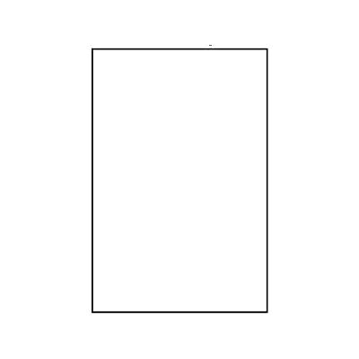 Plain White 50# Paper Floor Mats 1000