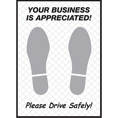 Heavy Duty Plastic Coated Floor Mat 500