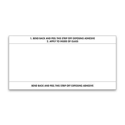 Stock Sticker Mini Signs 