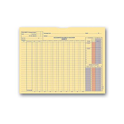 Accounts Payable Voucher Envelopes (Automated Accounting Style)