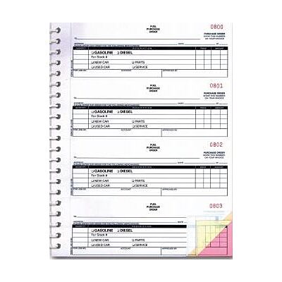 Fuel Purchase Order Books (Stock)
