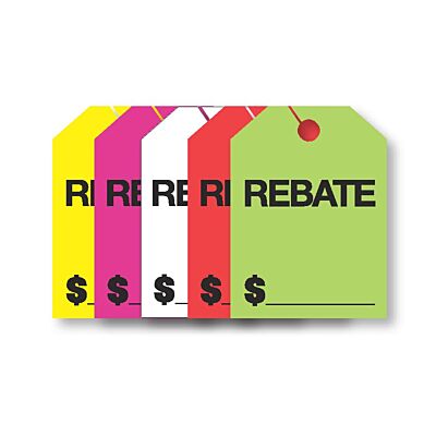 Mirror Hang Tags (Jumbo) Rebate