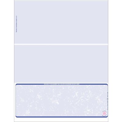 Premium Marble Check Stock For #10 Envelopes 2K-Blue