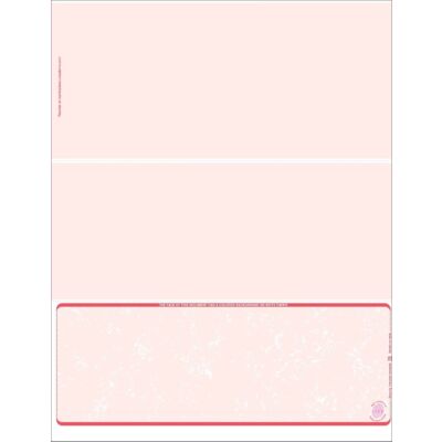 Premium Marble Check Stock For #10 Envelopes 2K-Red