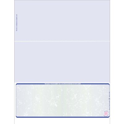 Premium Prismatic Check Stock For #10 Envelopes 2K-Blue Green Blue
