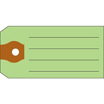Multi-Purpose Tags Green