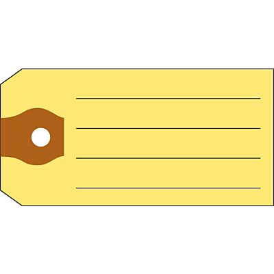 Multi-Purpose Tags Yellow